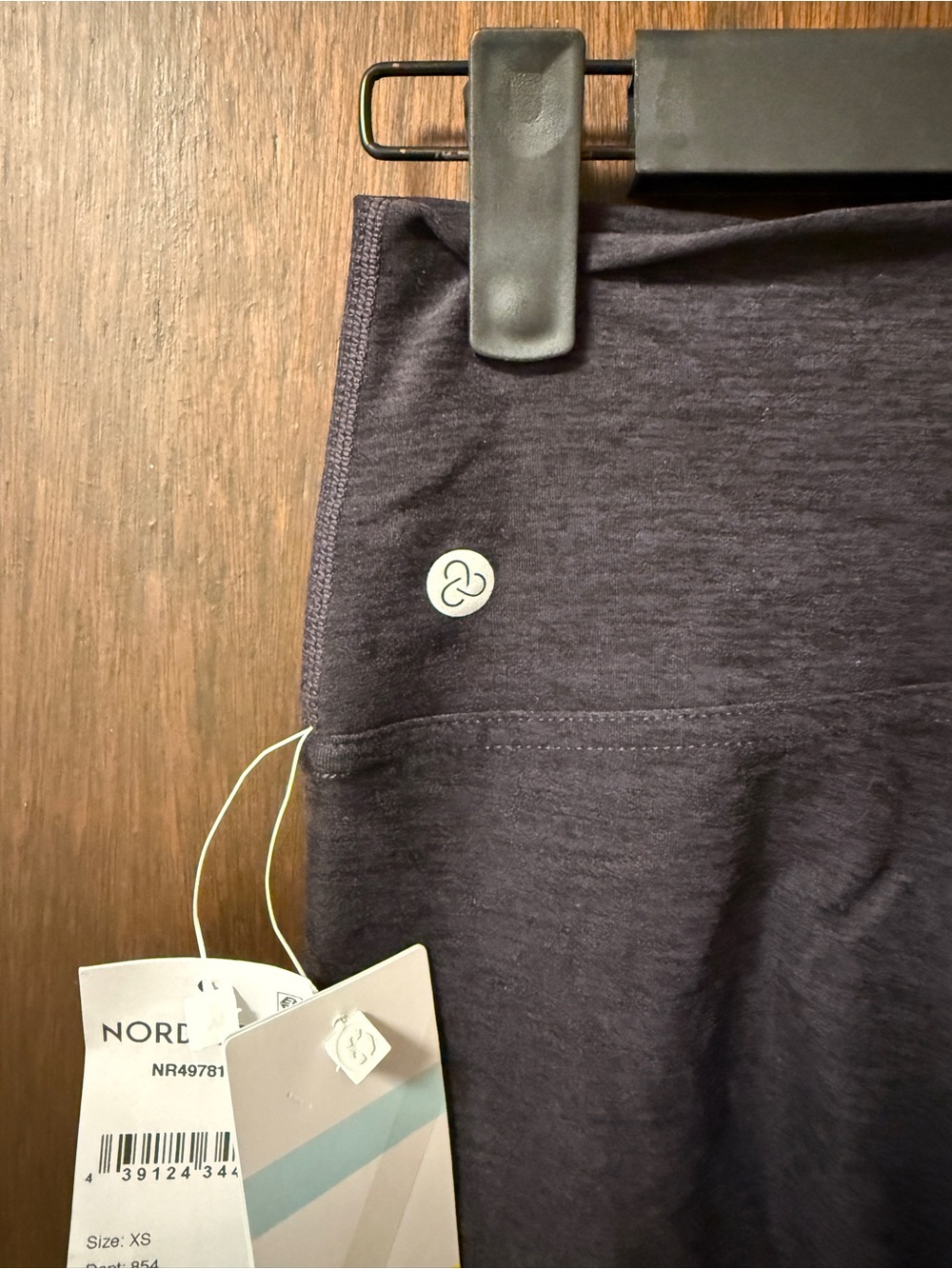 NWT Zella Studio High Waist Yoga Leggings XS Dark Charcoal Gray | Nordstrom - Picture 4 of 4